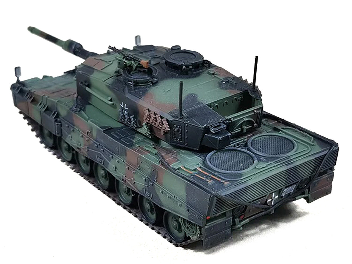 Leopard 2A4 Main Battle Tank with Snorkel "NATO Camouflage" German Army "Armor Premium" Series 1/72 Diecast Model by Panzerkampf LuxuryLifeWay Online Store