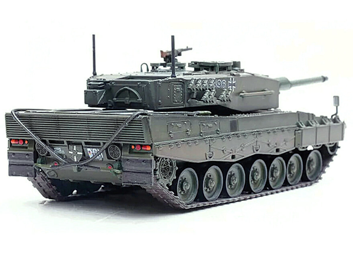 Leopard 2A4 Main Battle Tank with Snorkel "Green Camouflage" German Army "Armor Premium" Series 1/72 Diecast Model by Panzerkampf LuxuryLifeWay Online Store