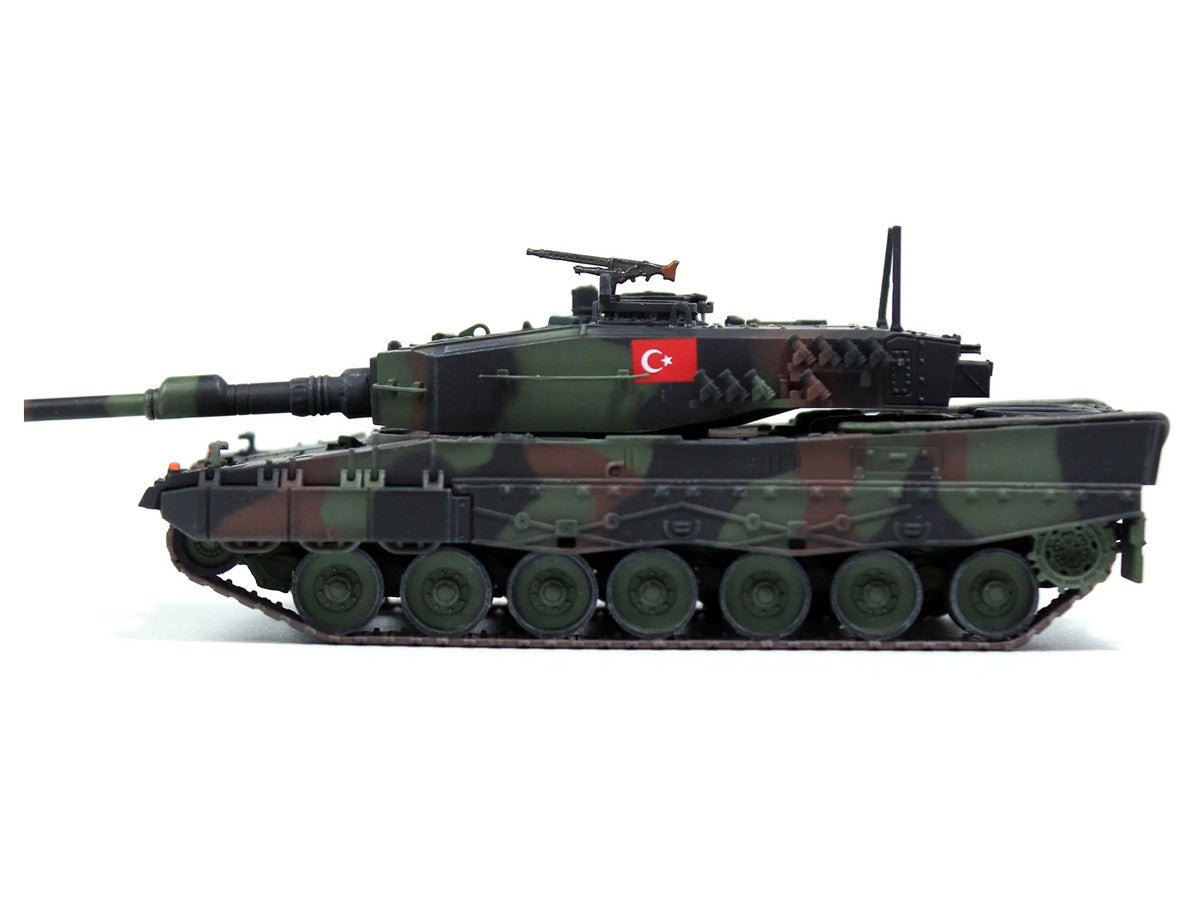 Leopard 2A4 Main Battle Tank "2nd Cavalry Armoured Brigade Turkey-Syria Border" (2016) Turkish Army "Armor Premium" Series 1/72 Diecast Model by Panzerkampf LuxuryLifeWay Online Store
