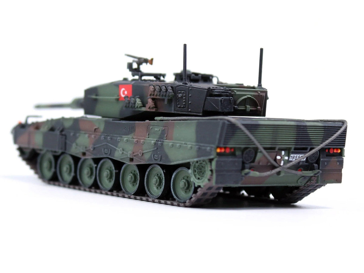 Leopard 2A4 Main Battle Tank "2nd Cavalry Armoured Brigade Turkey-Syria Border" (2016) Turkish Army "Armor Premium" Series 1/72 Diecast Model by Panzerkampf LuxuryLifeWay Online Store