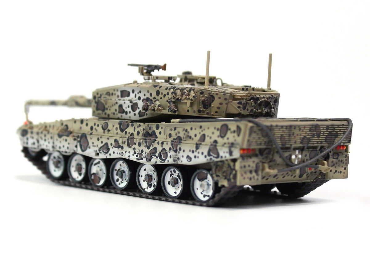 Leopard 2A4 Main Battle Tank "Jaguar Scheme" Austrian Army "Armor Premium" Series 1/72 Diecast Model by Panzerkampf LuxuryLifeWay Online Store