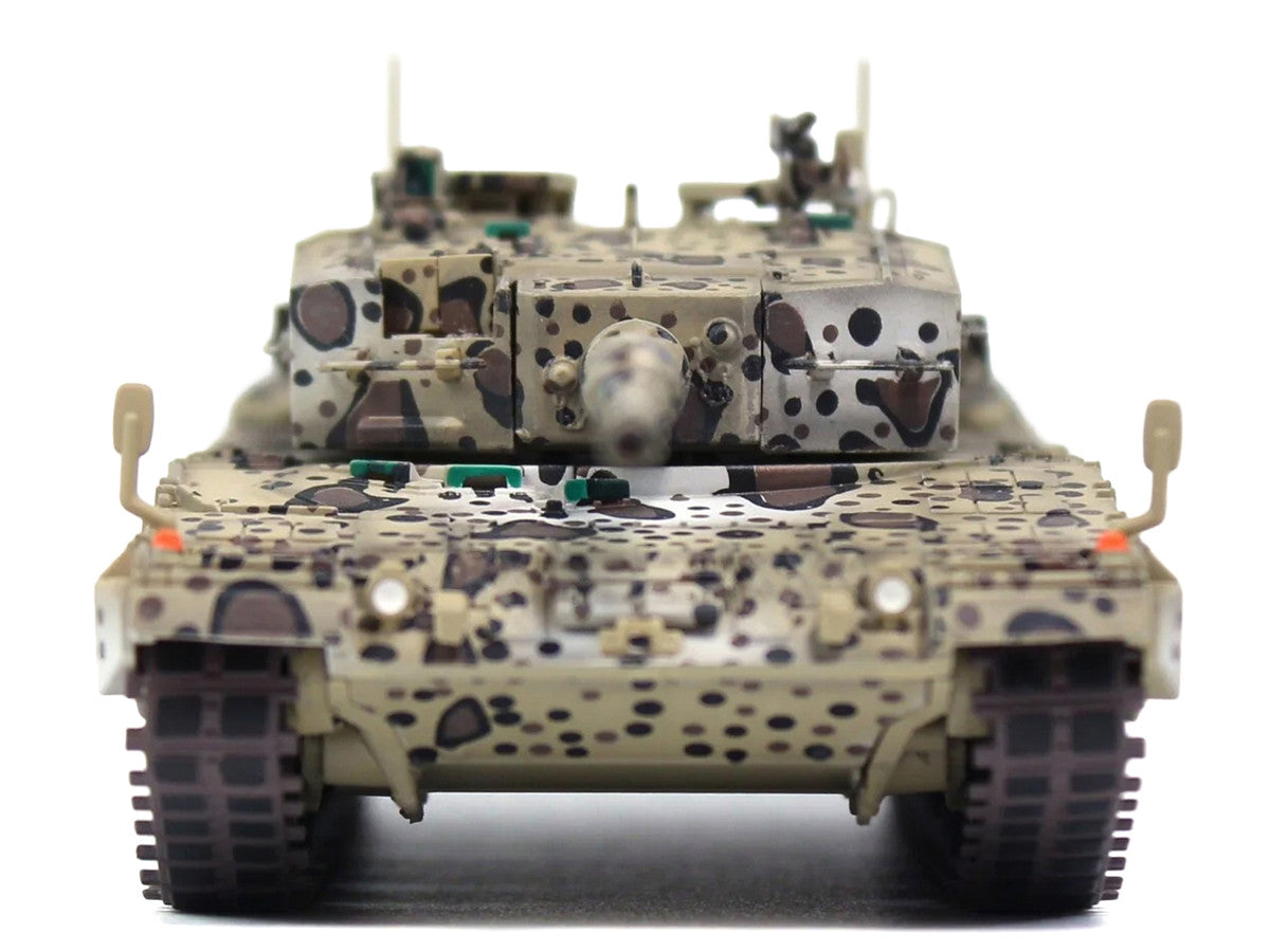 Leopard 2A4 Main Battle Tank "Jaguar Scheme" Austrian Army "Armor Premium" Series 1/72 Diecast Model by Panzerkampf LuxuryLifeWay Online Store