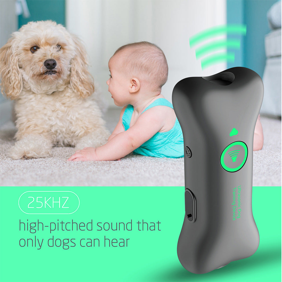 Portable Handheld Ultrasonic Anti-Bark Dog Repellent & Trainer Pets Fashion