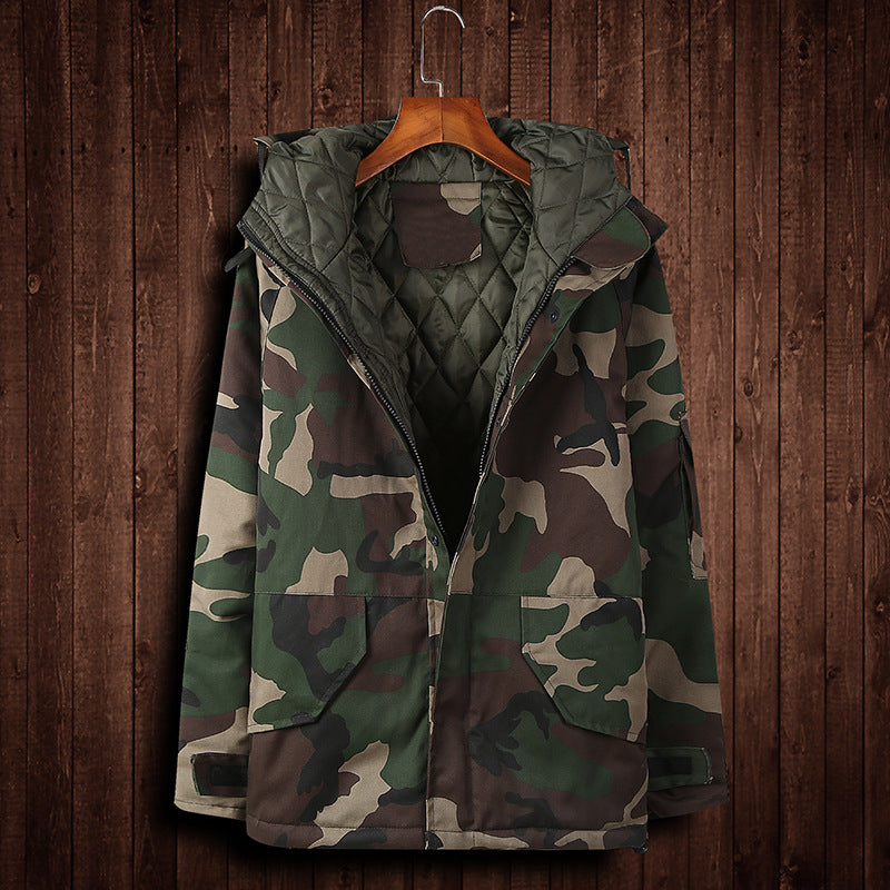 Winter camouflage cotton jacket men Best YouTube Store