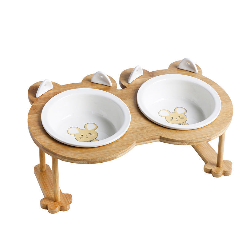 Cat Bowl Pets Fashion