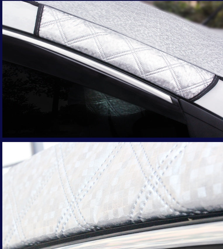 Car snow block front windshield antifreeze cover winter front gear snowboard windshield snow cover frost guard CJD