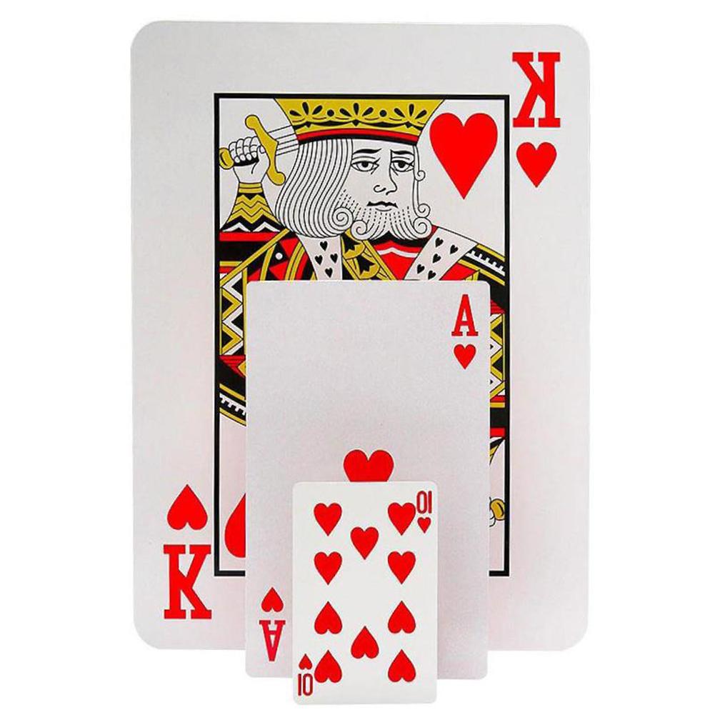 Playing cards, extra large, oversized playing cards CJD