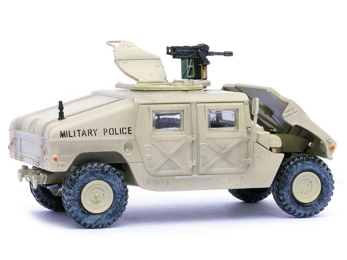 M988 Modern 4×4 Utility Vehicle with Grenade Launcher Desert Sand "Military Police 4th Traffic Platoon A company 92nd MP Battalion 89th MP Brigade Ad Daman Saudi Arabia Gulf War" (1990) "Military Miniature" Series 1/64 Diecast Model by Panzerkampf LuxuryLifeWay Online Store