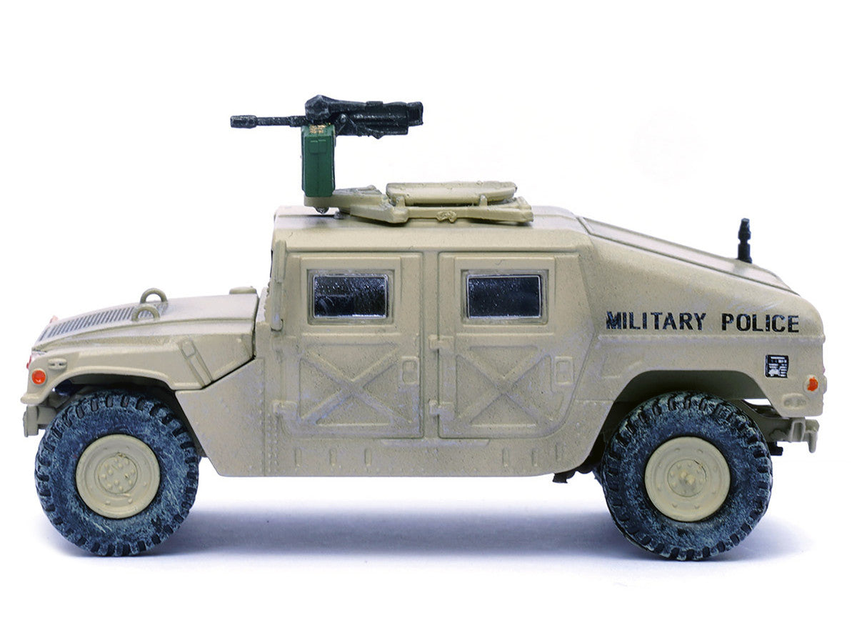 M988 Modern 4×4 Utility Vehicle with Grenade Launcher Desert Sand "Military Police 4th Traffic Platoon A company 92nd MP Battalion 89th MP Brigade Ad Daman Saudi Arabia Gulf War" (1990) "Military Miniature" Series 1/64 Diecast Model by Panzerkampf LuxuryLifeWay Online Store