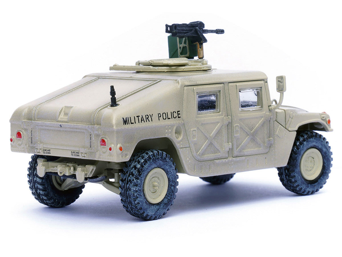 M988 Modern 4×4 Utility Vehicle with Grenade Launcher Desert Sand "Military Police 4th Traffic Platoon A company 92nd MP Battalion 89th MP Brigade Ad Daman Saudi Arabia Gulf War" (1990) "Military Miniature" Series 1/64 Diecast Model by Panzerkampf LuxuryLifeWay Online Store