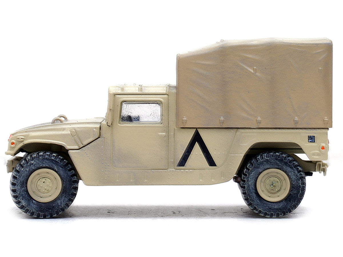 M998 HMMWV "1st Battalion 37th Armored Regiment 3rd Combat Brigade 1st Armored Division Gulf War Iraq" (1991) United States Army "Military Miniature" Series 1/64 Diecast Model by Panzerkampf LuxuryLifeWay Online Store