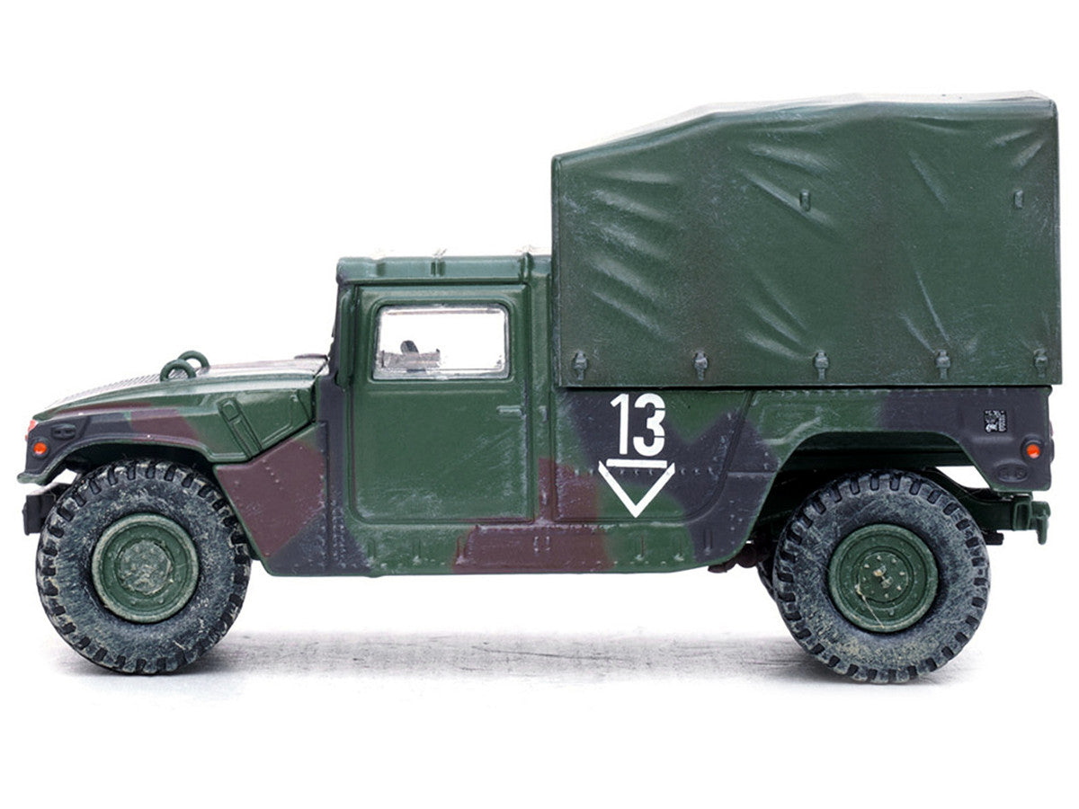 M998 HMMWV "2nd Battalion 3rd Field Artillery Regiment 1st Armored Division Stationed in Germany" (1999) United States Army "Military Miniature" Series 1/64 Diecast Model by Panzerkampf LuxuryLifeWay Online Store