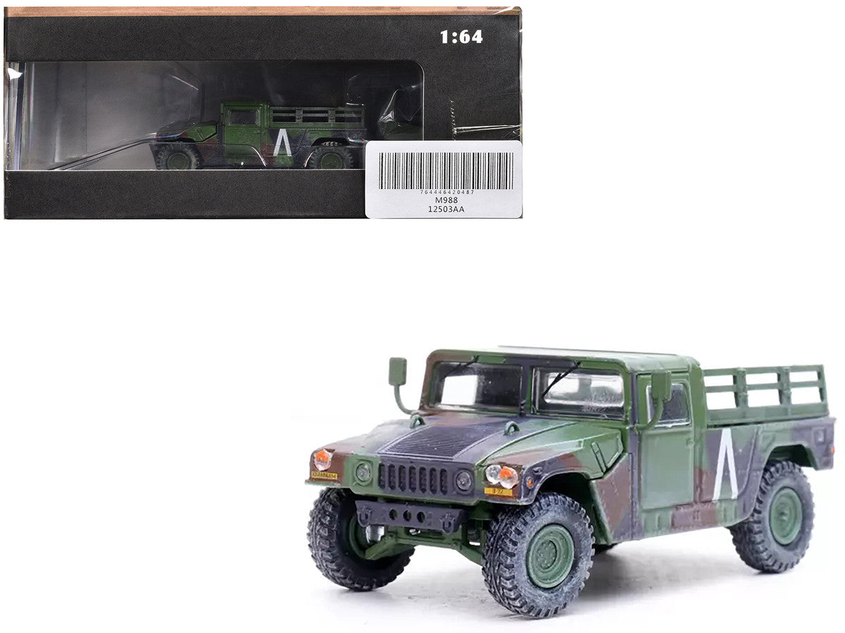 M998 HMMWV "8th Battalion 4th Air Defense Regiment 101st Airborne Division Gulf War" (1991) United States Army "Military Miniature" Series 1/64 Diecast Model by Panzerkampf LuxuryLifeWay Online Store