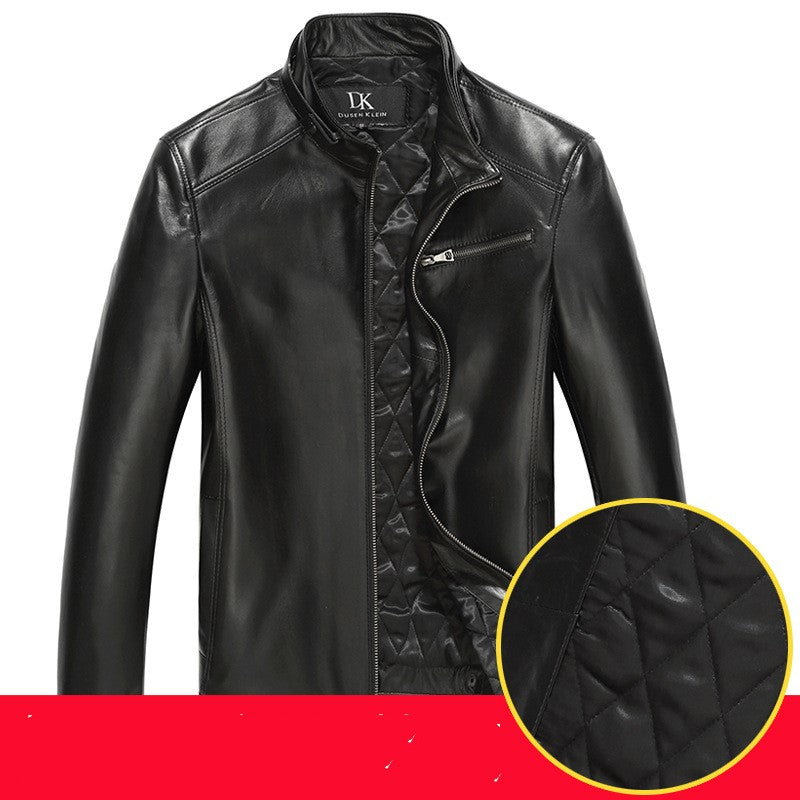 Men's leather leather jacket Best YouTube Store