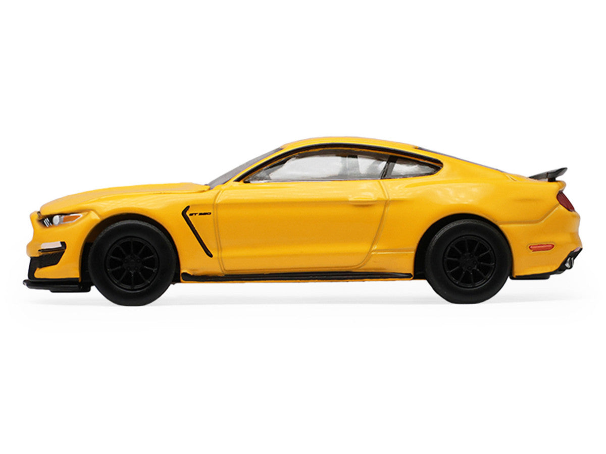 2017 Ford Mustang Shelby GT350 Triple Yellow Tri-Coat "Stampede" Series 2 1/64 Diecast Model Car by Greenlight LuxuryLifeWay Online Store