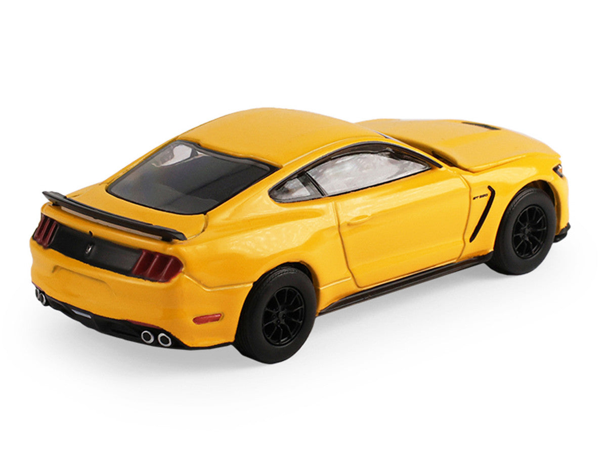 2017 Ford Mustang Shelby GT350 Triple Yellow Tri-Coat "Stampede" Series 2 1/64 Diecast Model Car by Greenlight LuxuryLifeWay Online Store
