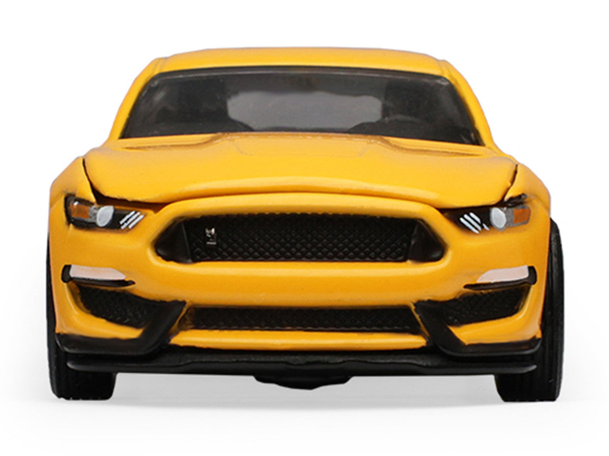 2017 Ford Mustang Shelby GT350 Triple Yellow Tri-Coat "Stampede" Series 2 1/64 Diecast Model Car by Greenlight LuxuryLifeWay Online Store