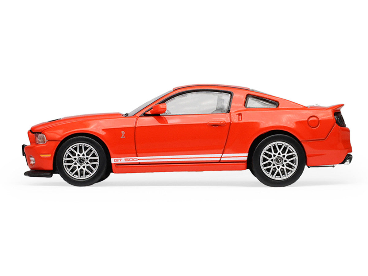 2013 Ford Shelby Mustang GT500 Race Red with White Stripes "Stampede" Series 2 1/64 Diecast Model Car by Greenlight LuxuryLifeWay Online Store