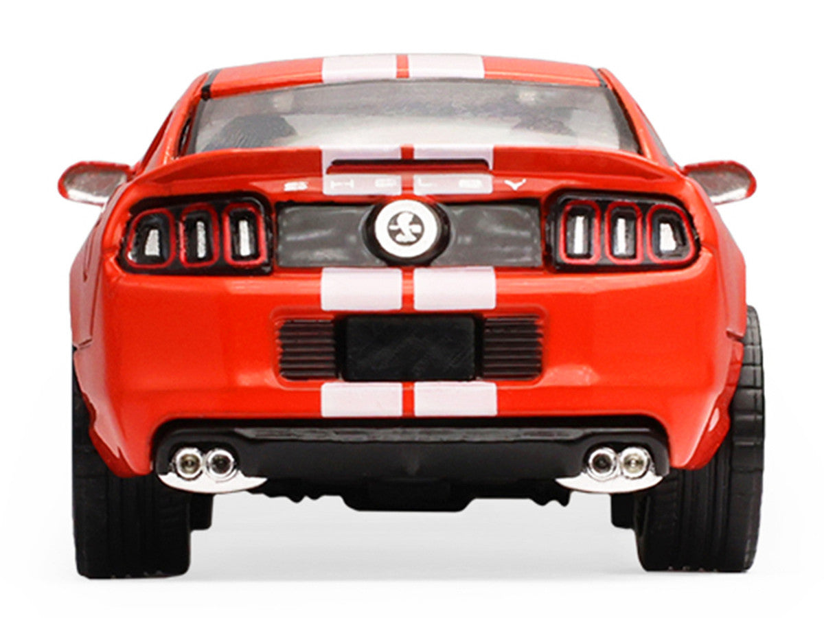 2013 Ford Shelby Mustang GT500 Race Red with White Stripes "Stampede" Series 2 1/64 Diecast Model Car by Greenlight LuxuryLifeWay Online Store