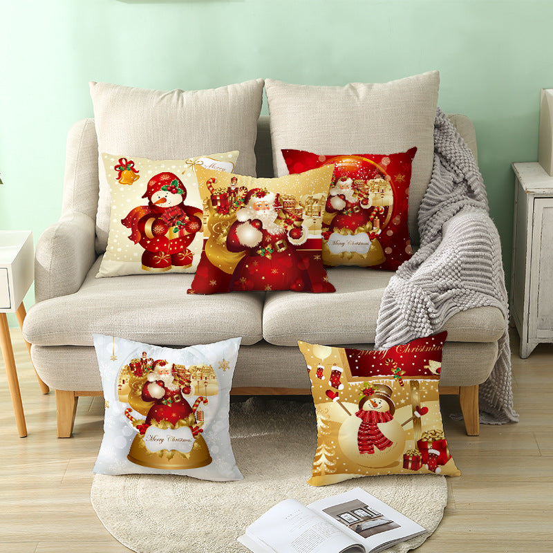 Sofa cushion pillow case