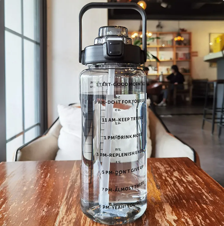 Portable Large Plastic Water Bottle LadyShow.Store
