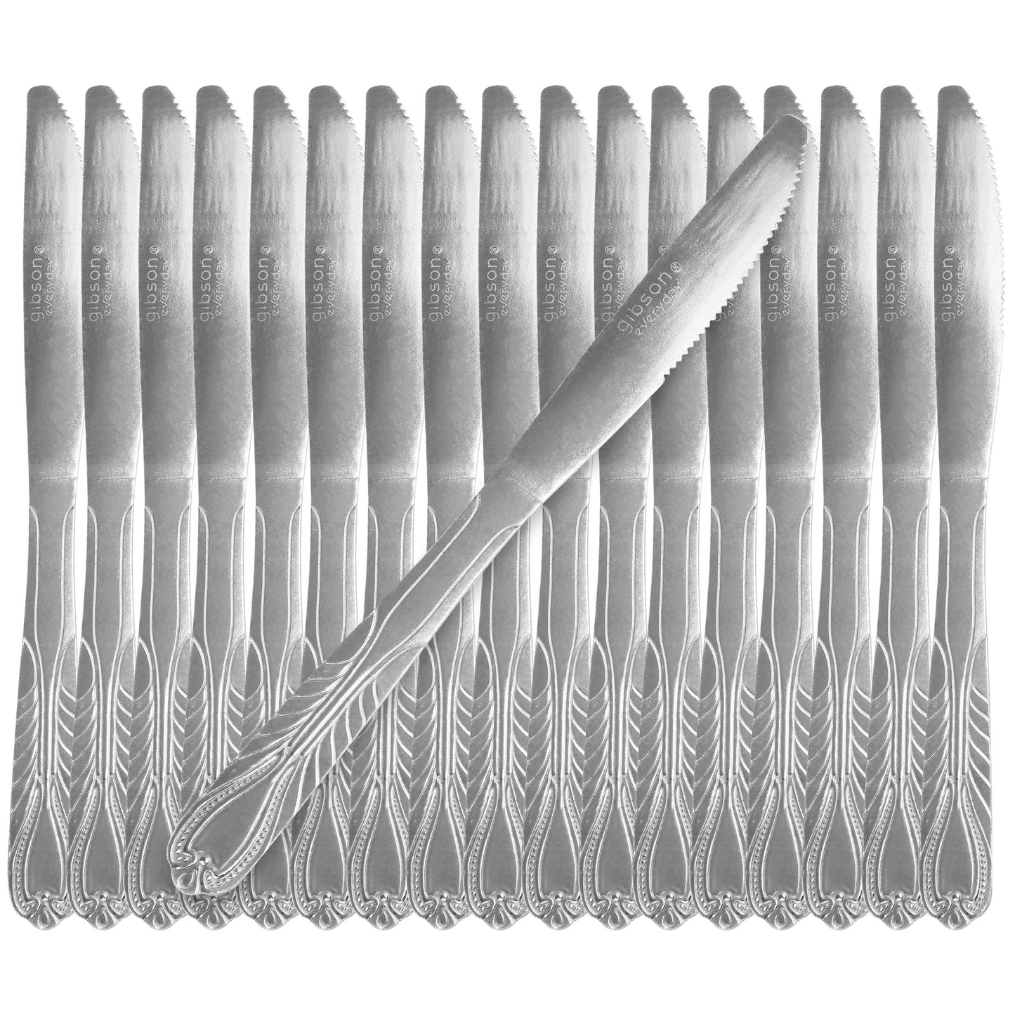 Gibson Everyday Jasper 18 Piece Dinner Knife Set LuxuryLifeWay Online Store