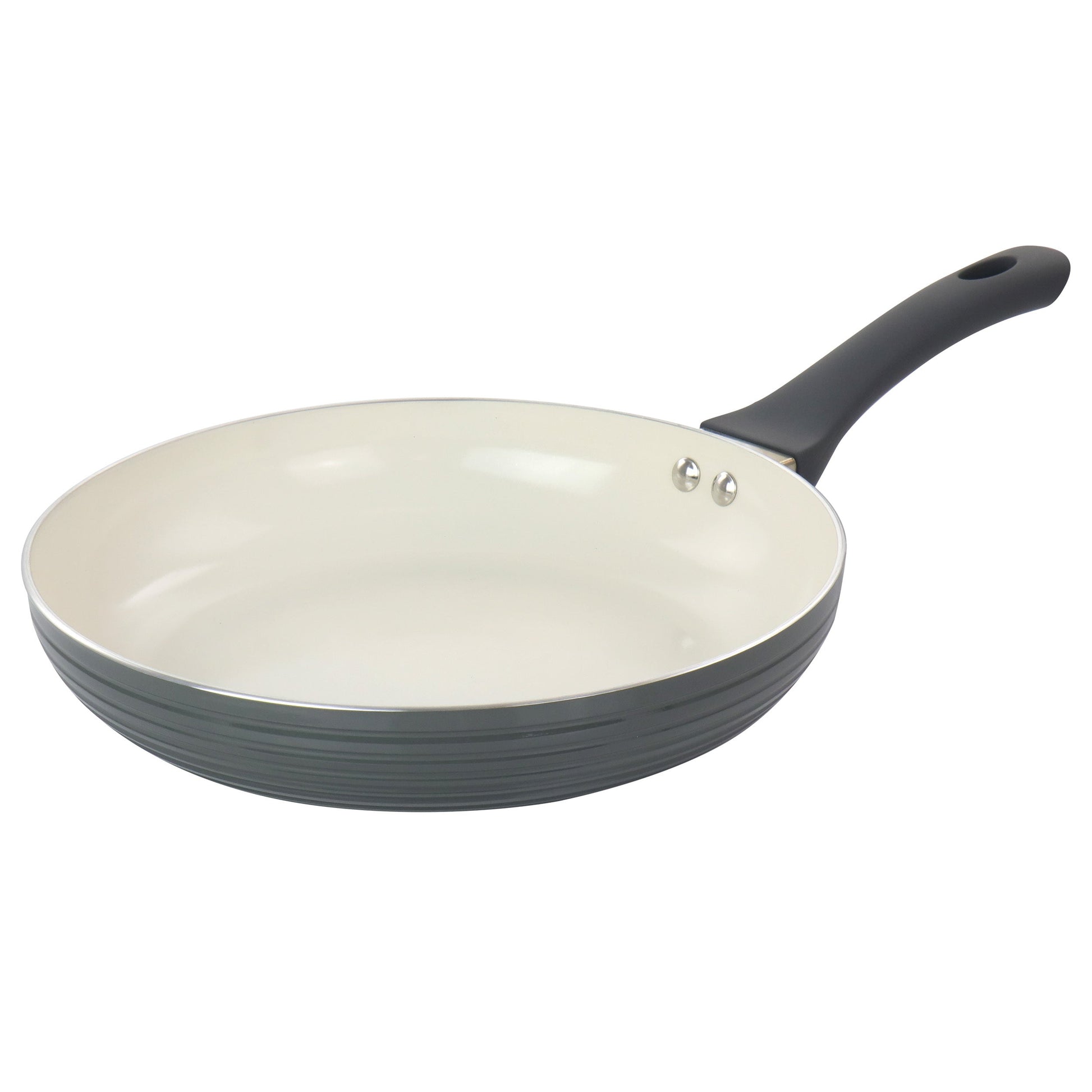 Oster Ridge Valley 10 Inch Aluminum Nonstick Frying Pan in Grey LuxuryLifeWay Online Store
