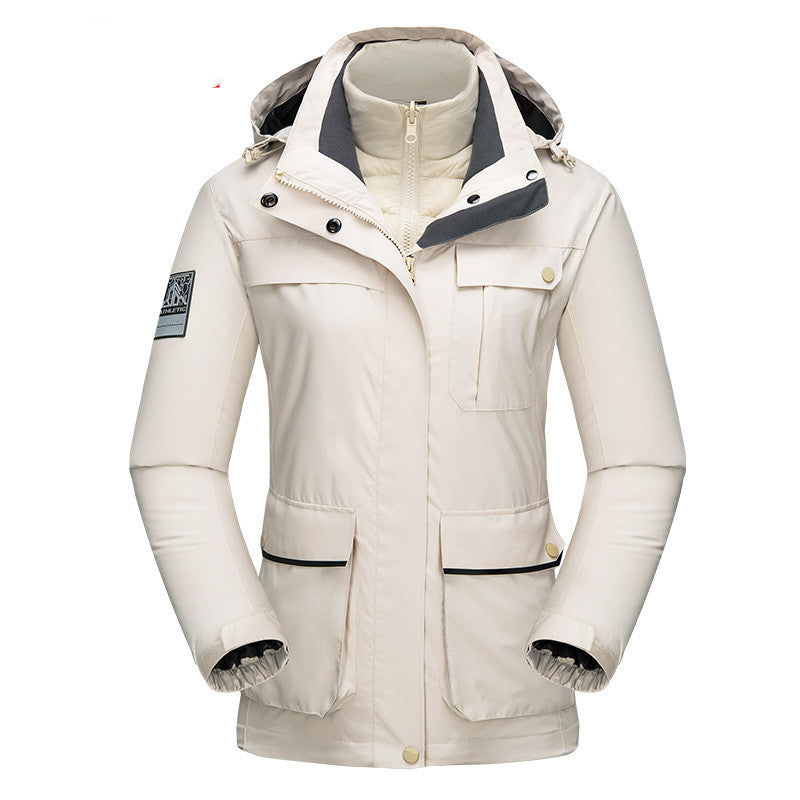 Men's and Women's Outdoor 3-in-1 Jacket for Sports Pi-Mart