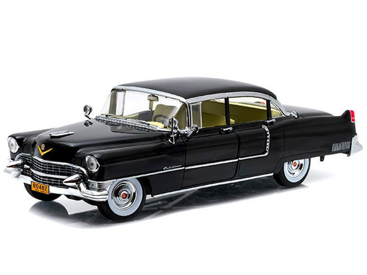 1955 Cadillac Fleetwood Series 60 Special Black "The Godfather" (1972) Movie 1/18 Diecast Model Car by Greenlight LuxuryLifeWay Online Store