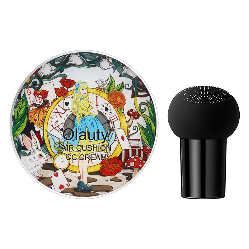 Beauty CC Cream Concealer Foundation With Mirror Powder Puff