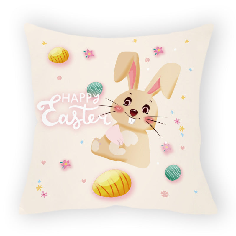 Easter Pillow Cover Sofa Cushion Cushion Cover