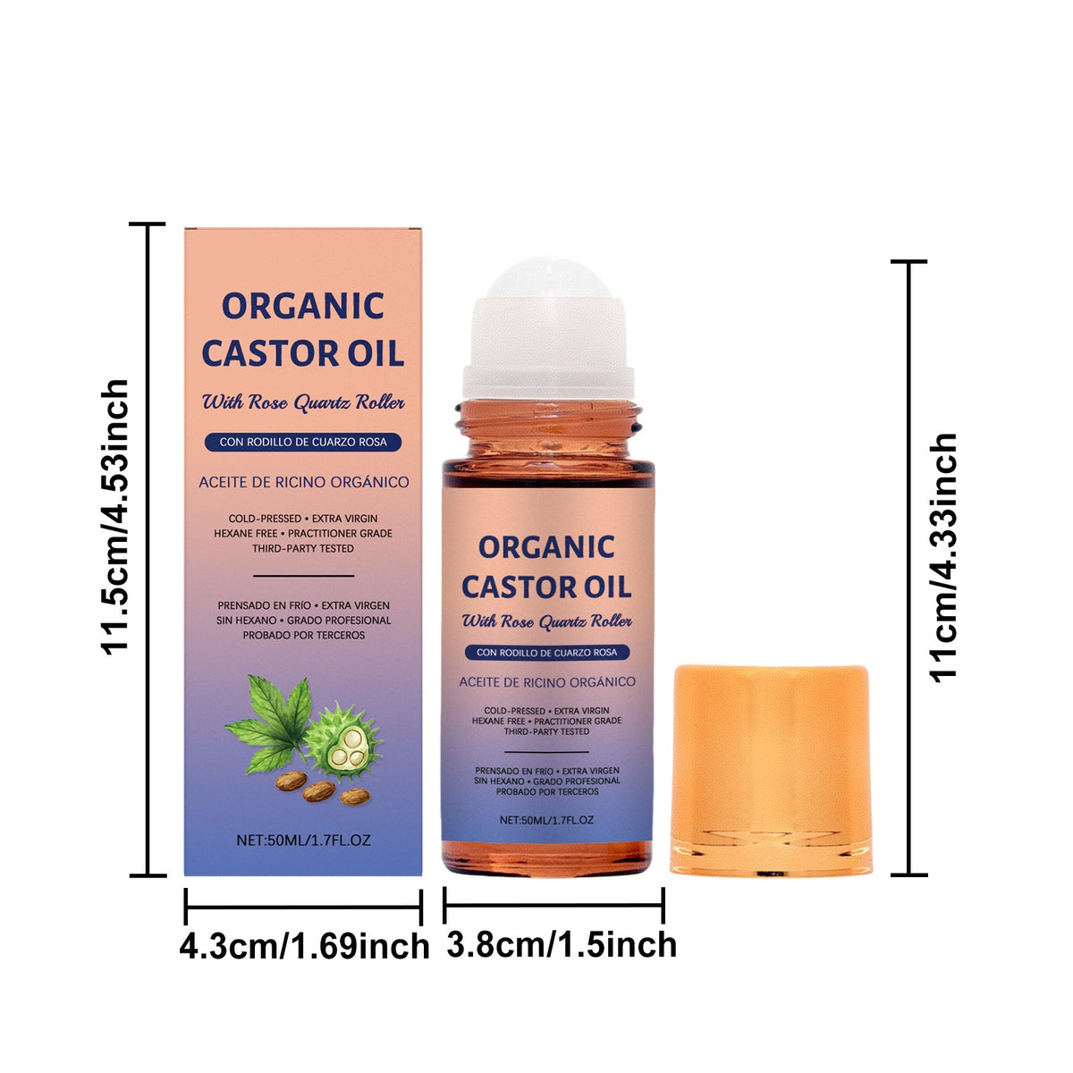 Castor Oil Soothes Ball Bearings Tri Light Beauty