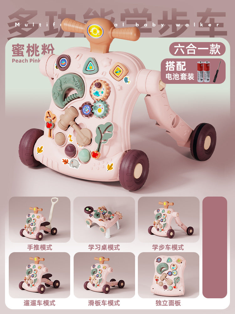 Multifunctional Baby Walker with Anti-Tip Design LuxuryLifeWay Online Store