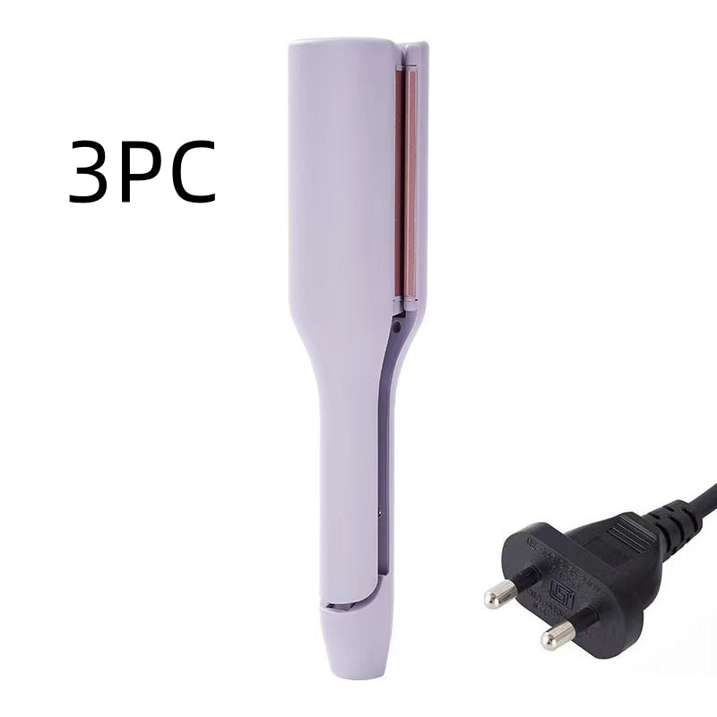 Hair Curling Iron 32mm Deep Wave Hair Curler 4 Temperature Adjustable Fast Heating Crimping Iron Styler Wand For All Hair Style LadyShow.Store
