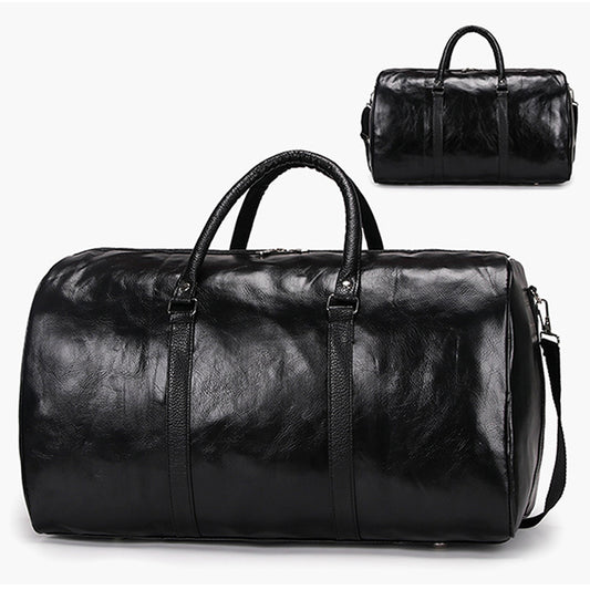 Travel bag handbag pu retro business trip luggage bag