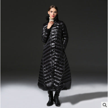 2019 New Lightweight Long Down Jacket for Women Pi-Mart