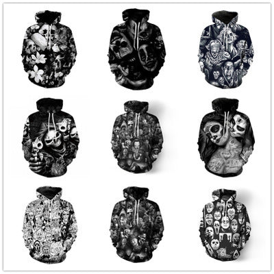 Dark Wind Print Sweatshirt