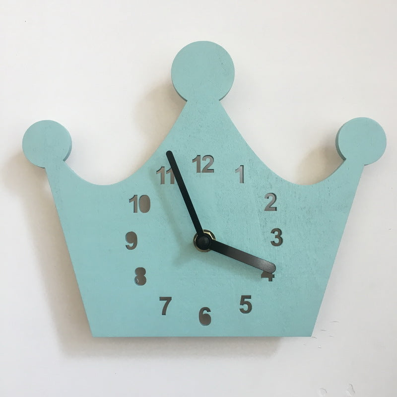 Creative Nursery Wall Clock PearlNestDecor.com