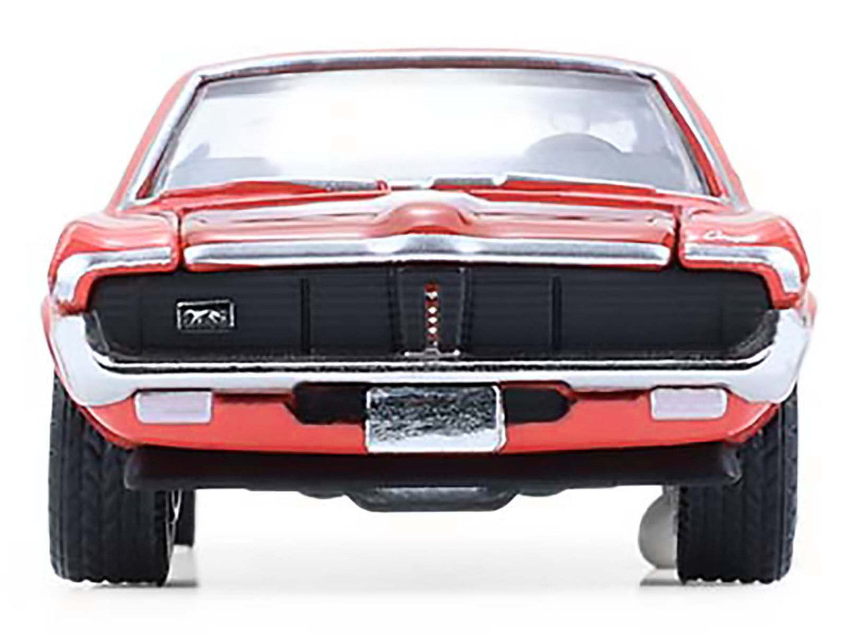 1969 Mercury Cougar Eliminator "Dyno Don" Red with Orange Stripes "GreenLight Muscle" Series 30 1/64 Diecast Model Car by Greenlight LuxuryLifeWay Online Store