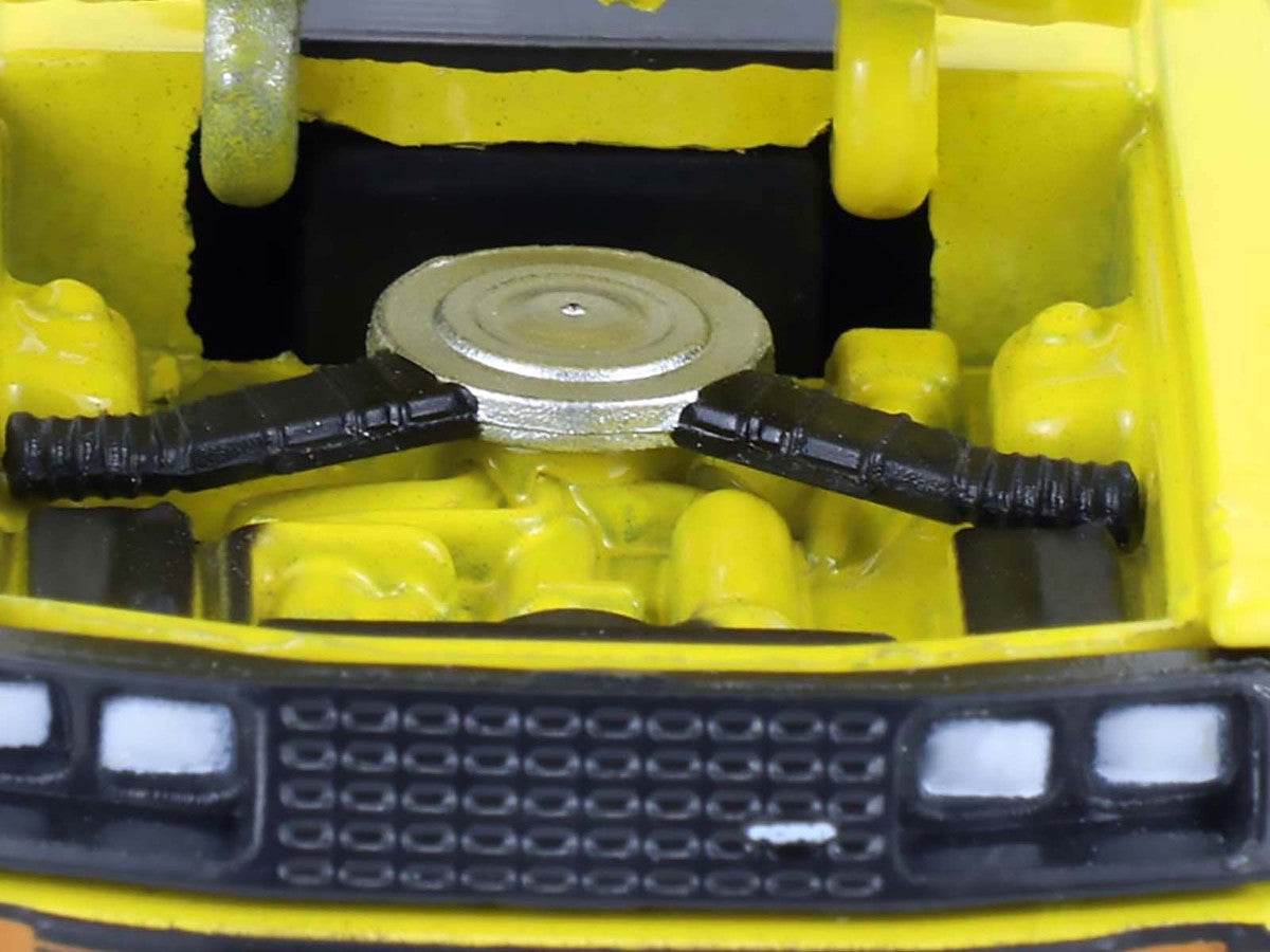 1979 Ford Mustang Cobra Fastback Bright Yellow with Cobra Good Graphics "GreenLight Muscle" Series 30 1/64 Diecast Model Car by Greenlight LuxuryLifeWay Online Store