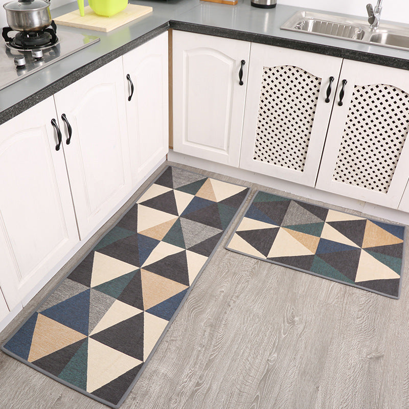 Kitchen mat and carpet anti-slip absorbent