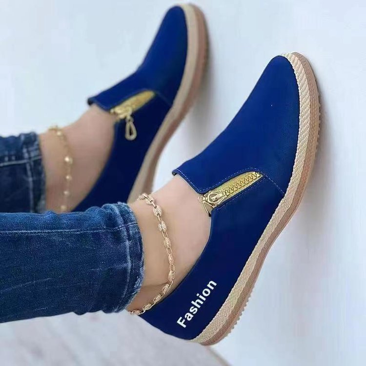 Spring And Autumn European And American Solid Color Platform Hemp Rope Canvas Shoes LadyShow.Store