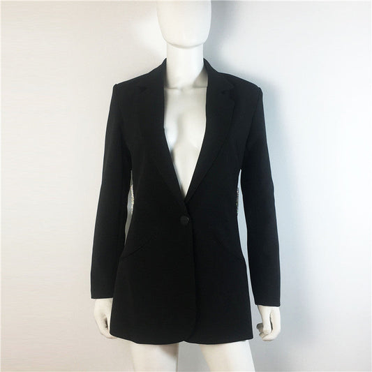 The New Fashionable Cut-out Waistless Design Slim Xiaoxi Jacket Best YouTube Store