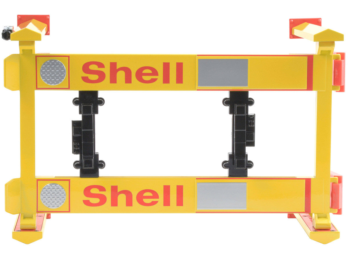 Adjustable Four Post Lift "Shell Oil" #2 for 1/18 Scale Diecast Model Cars by Greenlight LuxuryLifeWay Online Store