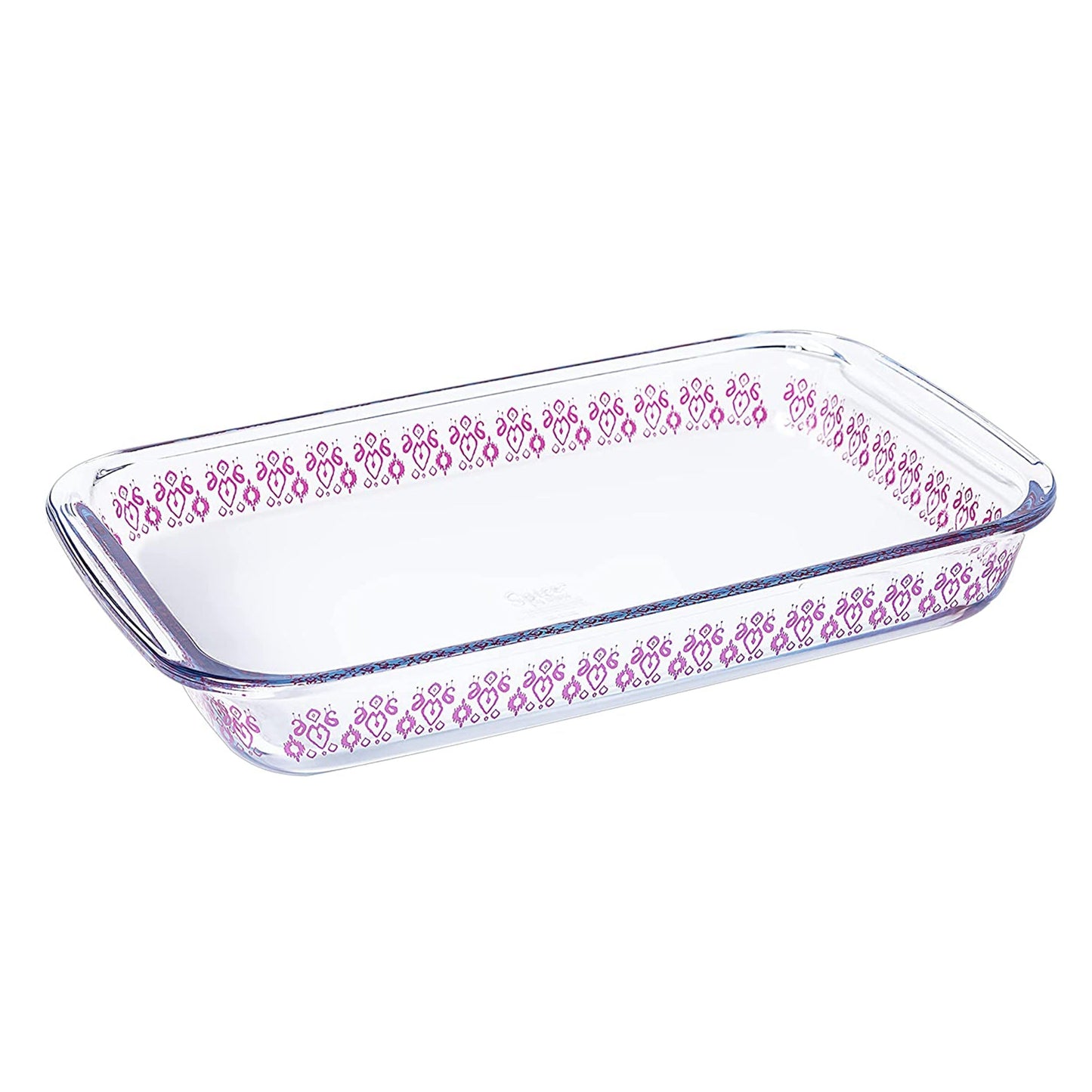 Spice By Tia Mowry 2.3 Quart Spicy Cloves Glass Rectangular Baker LuxuryLifeWay Online Store