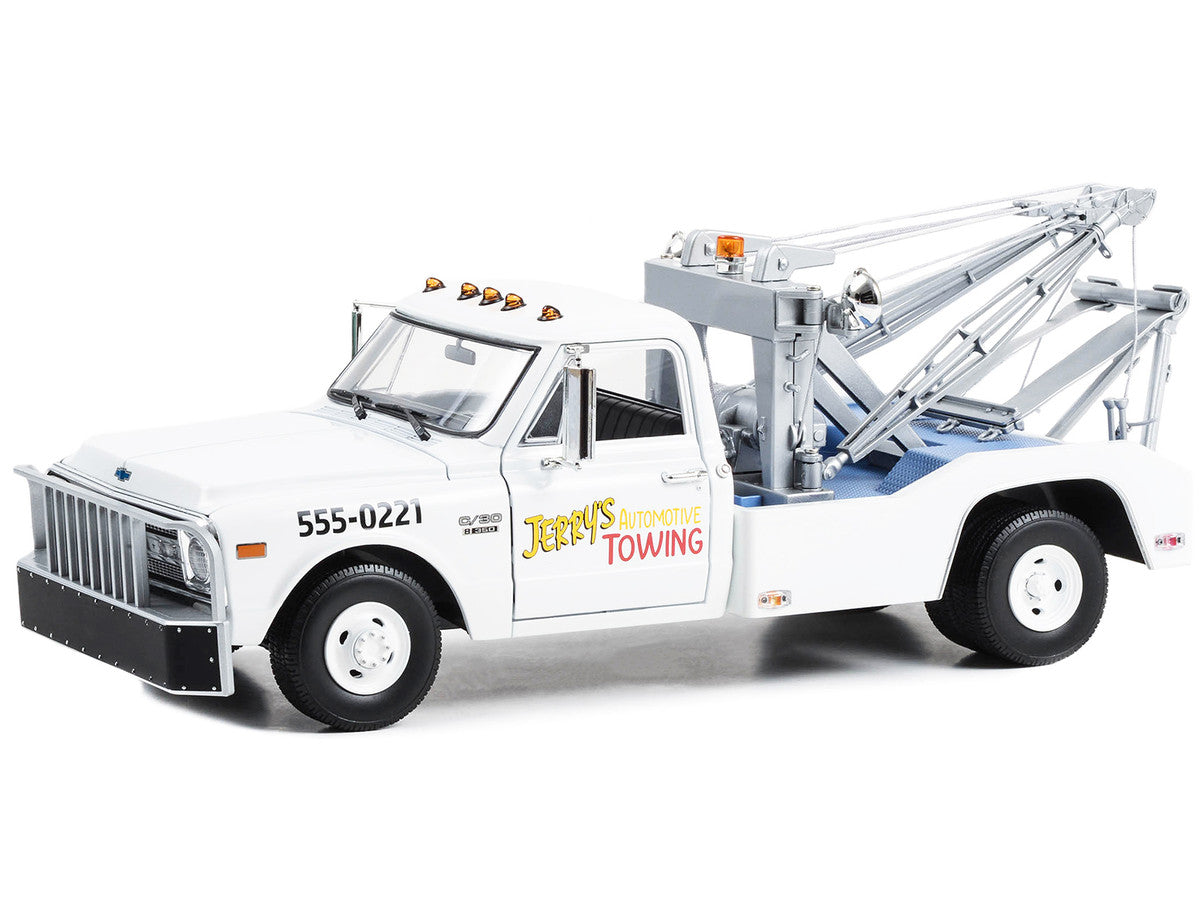 1969 Chevrolet C-30 Dually Wrecker Jerry’s Towing "Fall Guy Stuntman Association" "The Fall Guy" (1981-1986) TV Series 1/18 Diecast Model Car by Greenlight LuxuryLifeWay Online Store