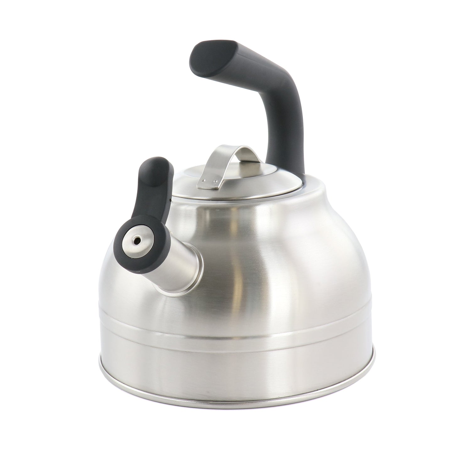 Kenmore Elite 2.3 Quart Stainless Steel Whistling Tea Kettle in Silver LuxuryLifeWay Online Store