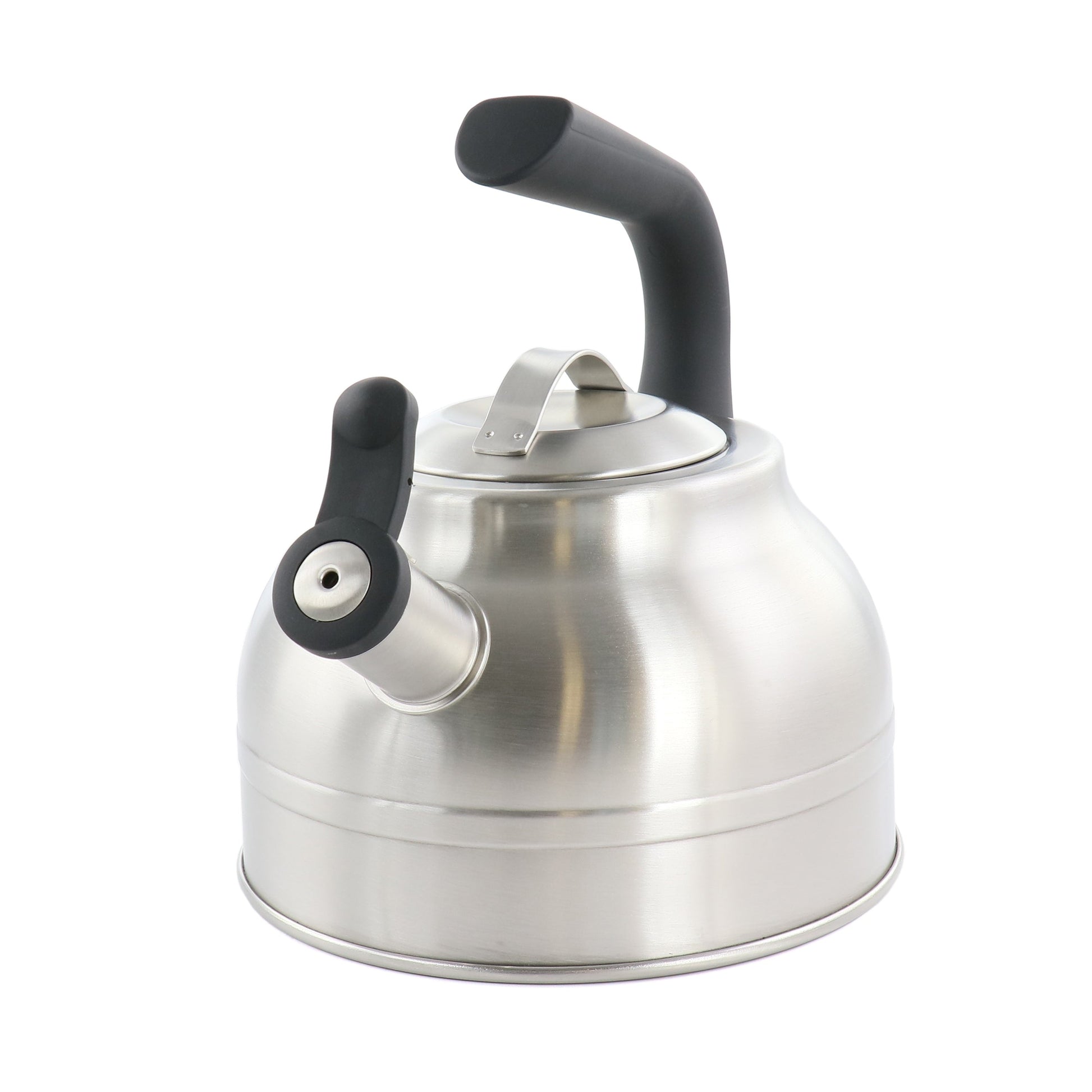 Kenmore Elite 2.3 Quart Stainless Steel Whistling Tea Kettle in Silver LuxuryLifeWay Online Store