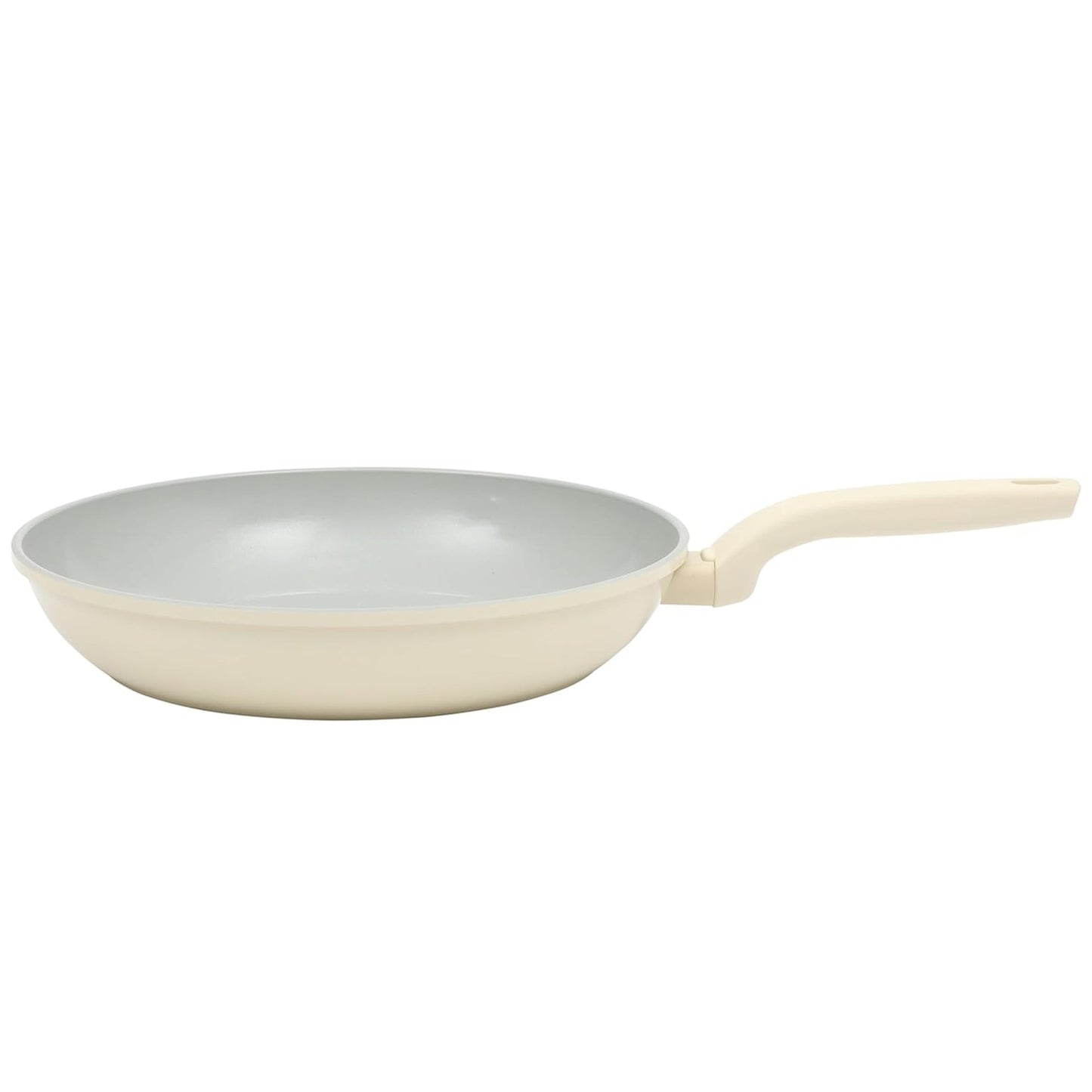 Gibson Home Barnsdall 12 Inch Nonstick Aluminum Frying Pan in Linen LuxuryLifeWay Online Store