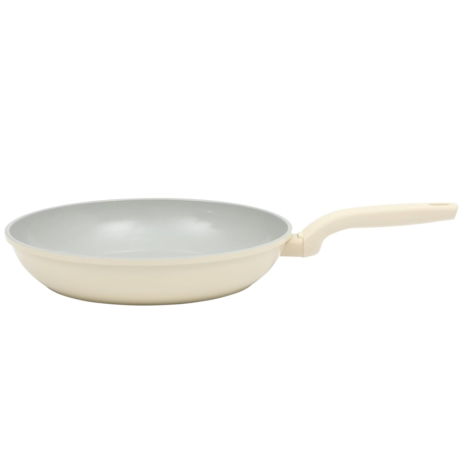 Gibson Home Barnsdall 12 Inch Nonstick Aluminum Frying Pan in Linen LuxuryLifeWay Online Store